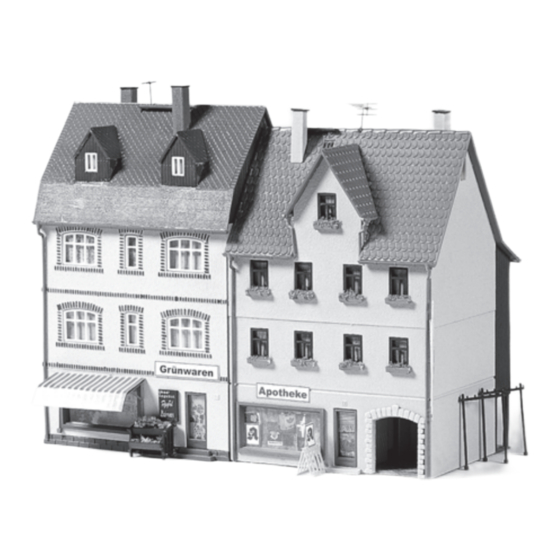 Auhagen 12 345 Quick Start Manual