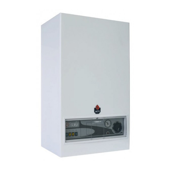 ACV E-Tech W 09 Mono & Tri Installation Operation & Maintenance