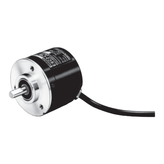 Omron Pohl E6C2-CWZ5B Manuals