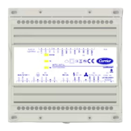 Carrier WTC-LEX Installation Instructions Manual