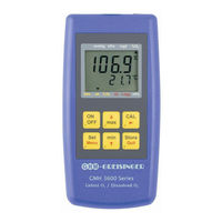 GHM-Messtechnik GREISINGER GMH 3611 Operating Manual