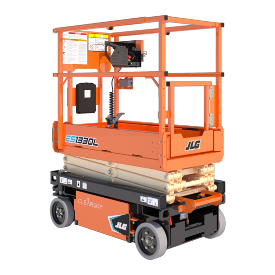 JLG ES1330L Operation & Safety Manual