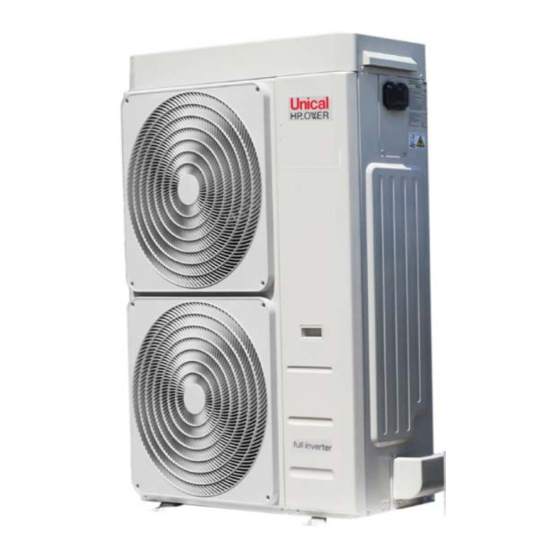Unical HP OWER ONE 90R User's And Installer's Manual