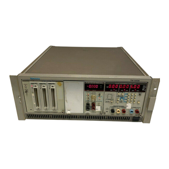 Tektronix TM 5006 Instruction Manual