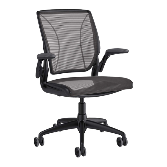 Humanscale World One Task Chair Disassembly Instructions Manual