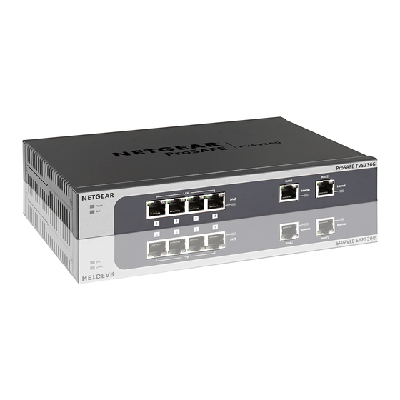 NETGEAR FVS336Gv2 - ProSafe Dual WAN Gigabit Firewall Installation Manual