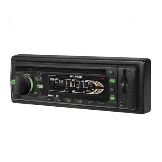 Hyundai H-CDM8095 Instruction Manual