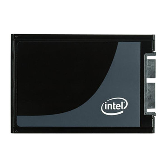 Intel SSDSA1MH080G1 Manuals