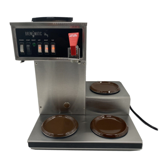 Brewmatic LA-3 SERIES Parts And Service Manual