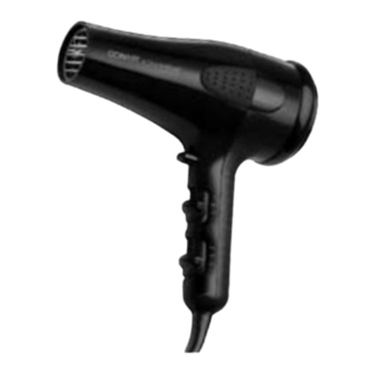 Conair 1002TC Instruction Manual