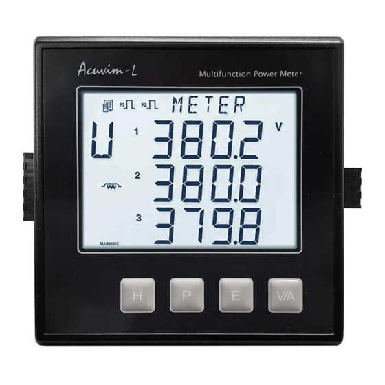 Accuenergy Acuvim-L Series Power Meter Manuals