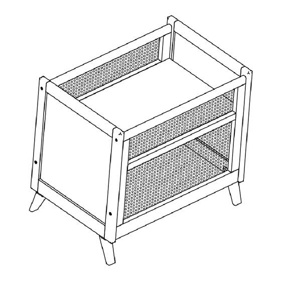 BreathableBaby Breathable Mesh Mini Crib Assembly Instructions Manual