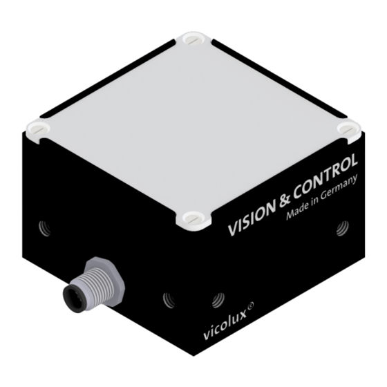 Vision & Control DL30x30-W5K7/24V Instructions For Use Manual
