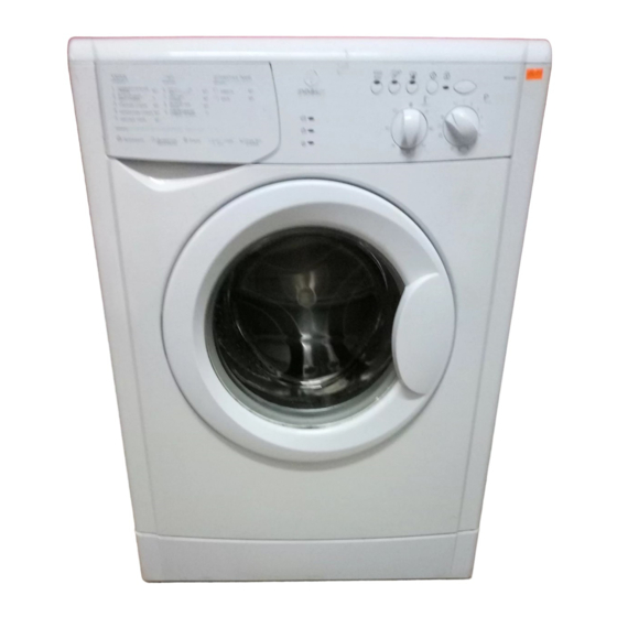 Indesit WIN 102 Instructions For Use Manual