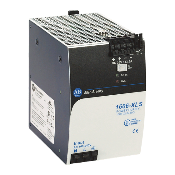Rockwell Automation A-B Quality 1606-XLS480G-3 Instruction Manual