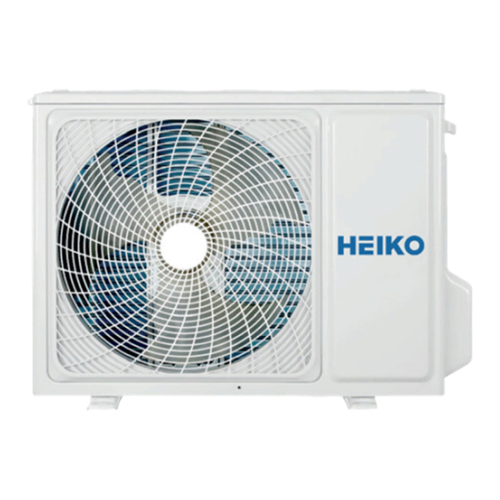 Heiko H1U09TAAOUT Installation Manual