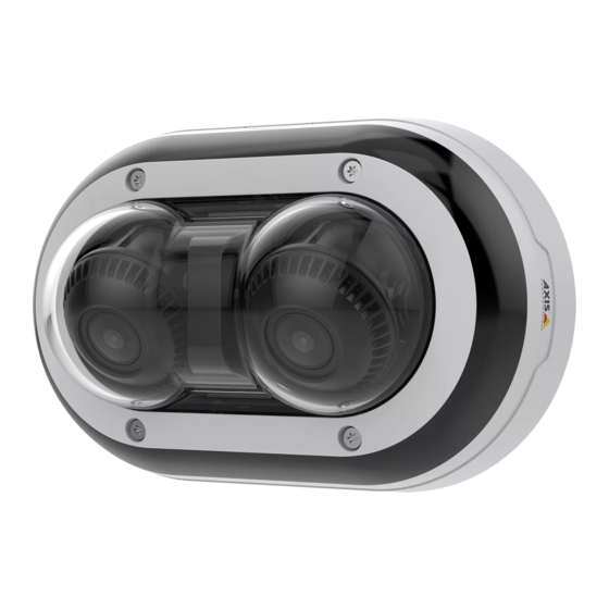 Axis P3715-PLVE Installation Manual