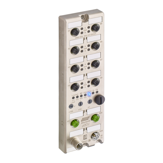 Belden lumberg automation 0980 ESL 390-121-DCU1 Manual