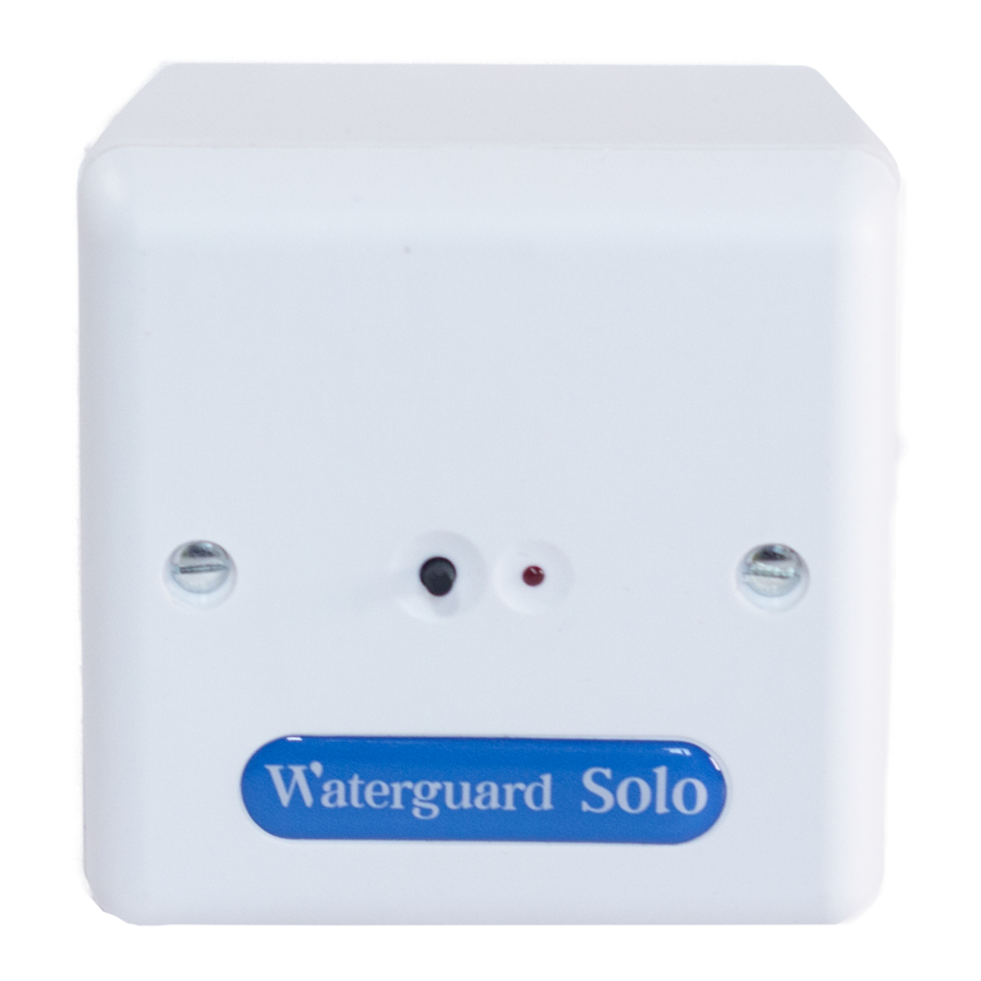 WATERGUARD Solo - Water Leak Detection Equipment Manual