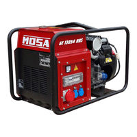 Mosa GE 13054 HBS Use And Maintenance Manual