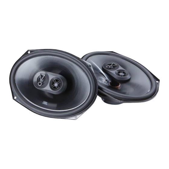 Harman JBL CONCERT 9631F Installation Manual