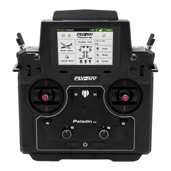 FlySky Paladin Lite Quick Start Manual
