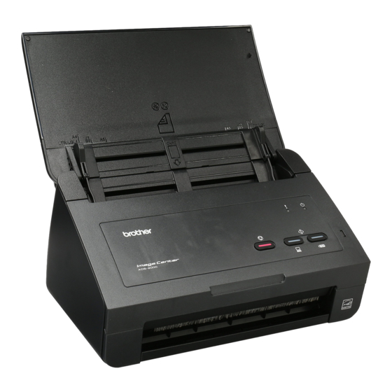 Brother ImageCenter&#8222; ADS2000 Quick Setup Manual