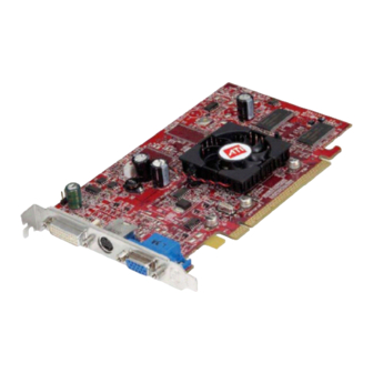 ATI Technologies Radeon X300 Series Manuals