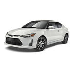 Scion tC 2015 Quick Reference Manual