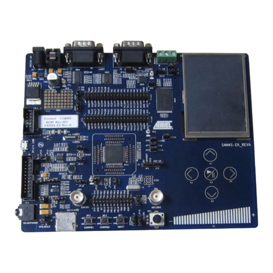 Atmel SAM4S-EK User Manual