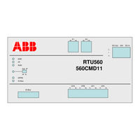 ABB RTU560 Operation Manual