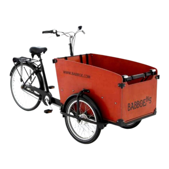 Babboe Big Assembly Instructions Manual