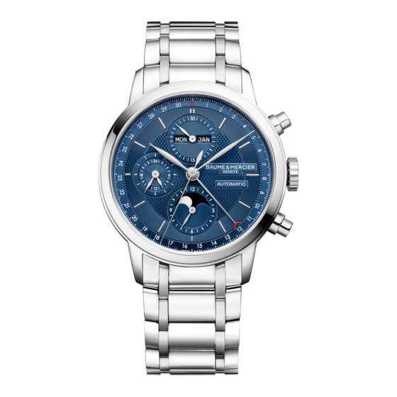 Baume And Mercier 10485 Setting Procedure