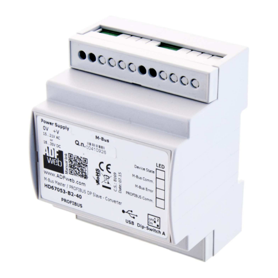 ADF Web HD67C52-2-B2 User Manual