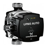 Grundfos UPM3K AUTO Instructions Manual