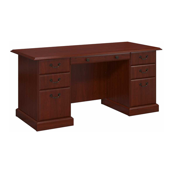 BUSH FURNITURE kathy ireland HOME WC65566 Assembly Instructions Manual