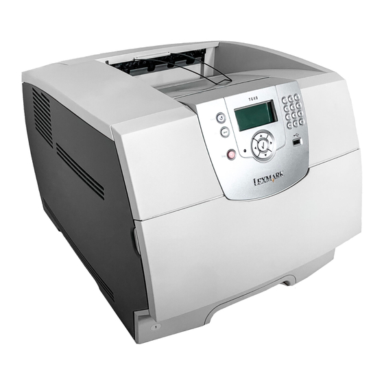 Lexmark T640 Technical Reference