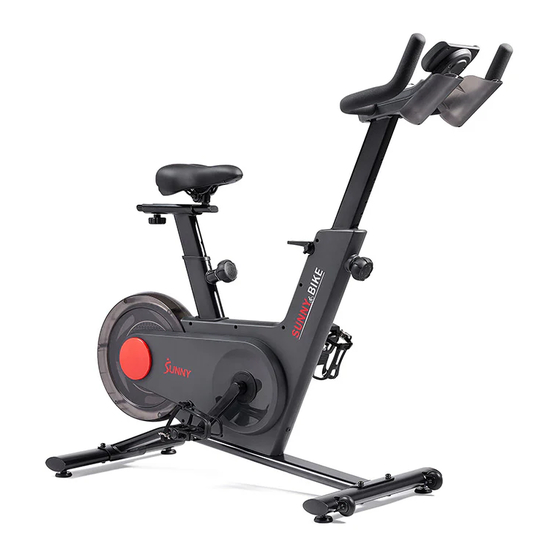 Sunny Health & Fitness SF-B122049 Manuals