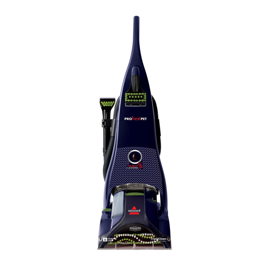 Bissell ProHeat Pet Advanced 1799 Manual