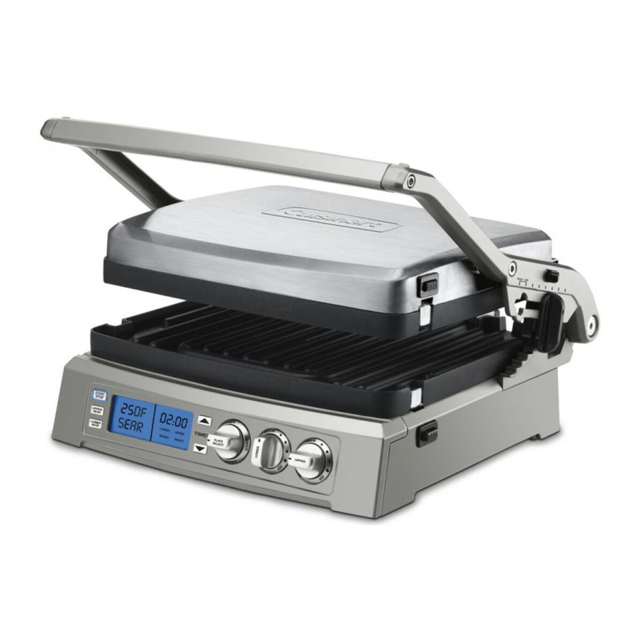Cuisinart Elite GR-300WS Manual