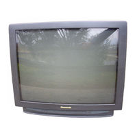 User Manuals: Panasonic TX-29AD1D CRT Television