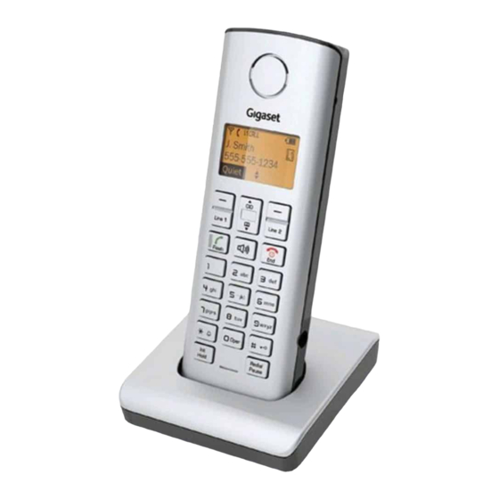 Siemens Gigaset C285 Manuals