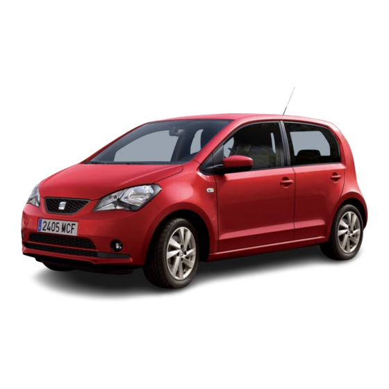 Seat Mii 2014 Owner's Manual