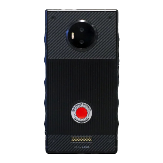 RED Hydrogen ONE User Manual