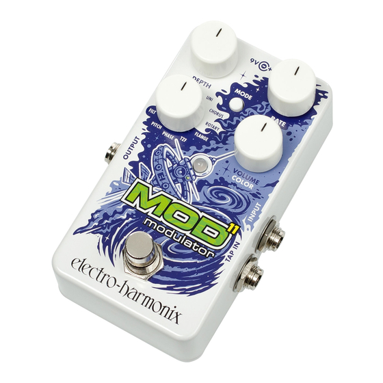 Electro-Harmonix MOD 11 Manual