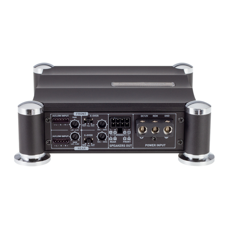 Precision Power ATOM A400.4D Manual