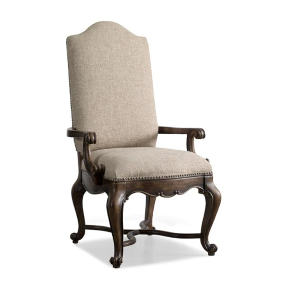 Hooker Furniture 5070-75510 Assembly Instruction