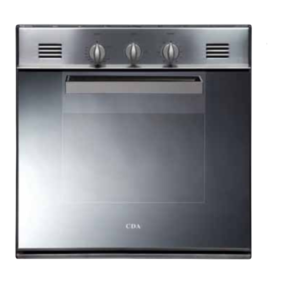 CDA SC309 Manual For Installation, Use And Maintenance