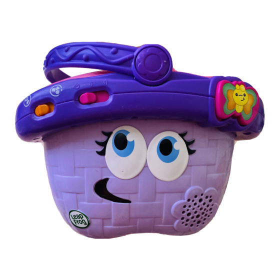 LeapFrog Shapes & Sharing Parent Manual & Instructions