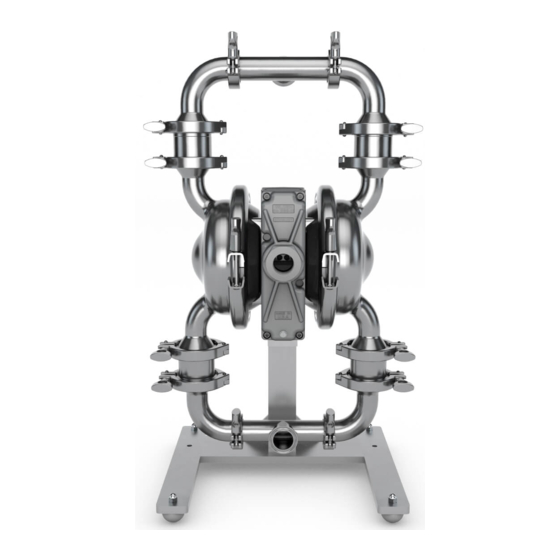 Wilden Saniflo PS4 Hygienic Series Pump Manuals